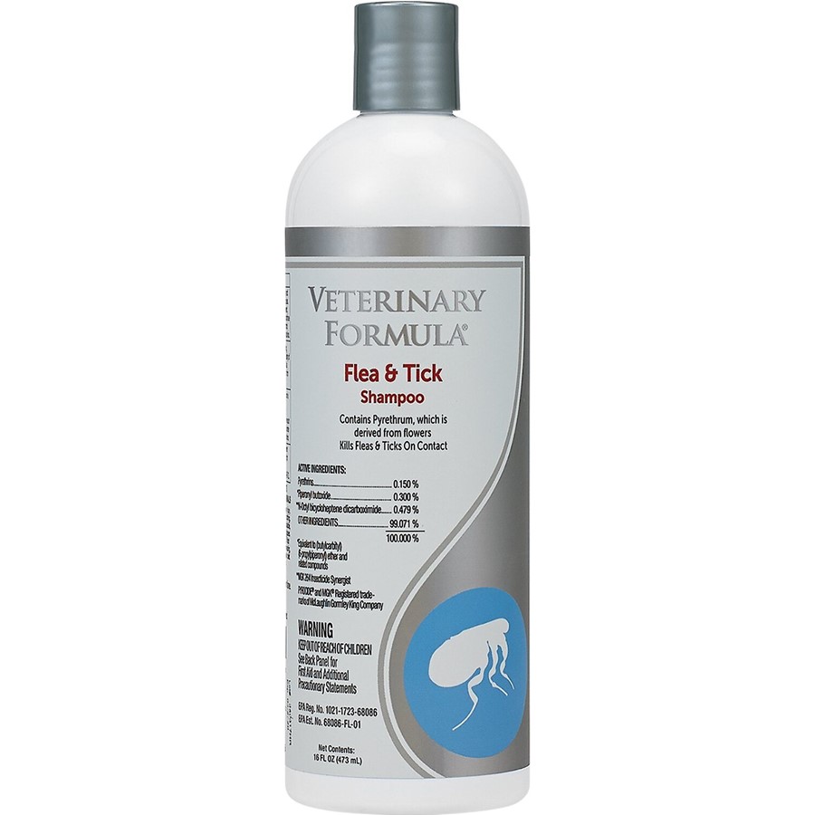 Veterinary formula flea hot sale & tick shampoo