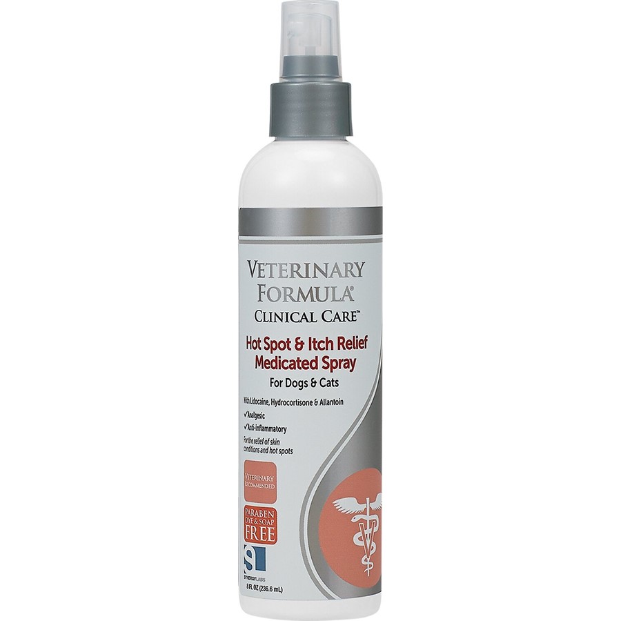 Veterinary formula clinical care hot hotsell spot & itch relief spray