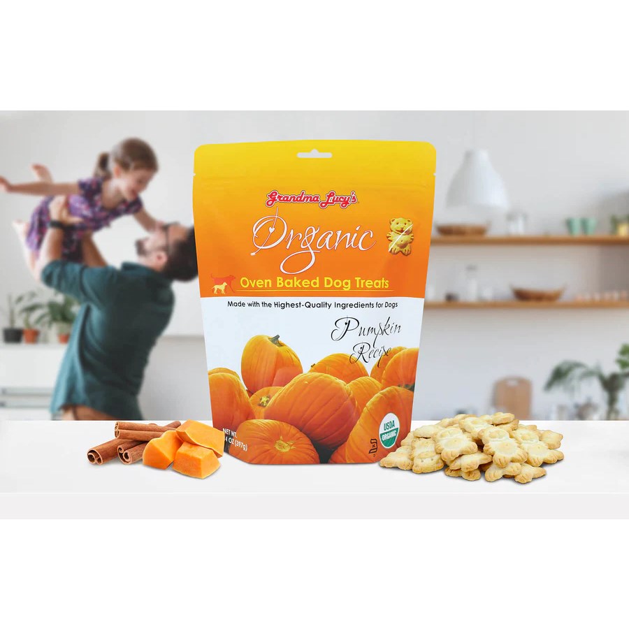 grandma lucy's pumpkin dog treats
