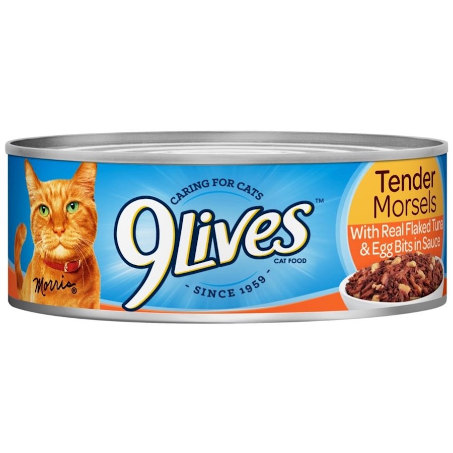 9 lives flaked tuna in sauce