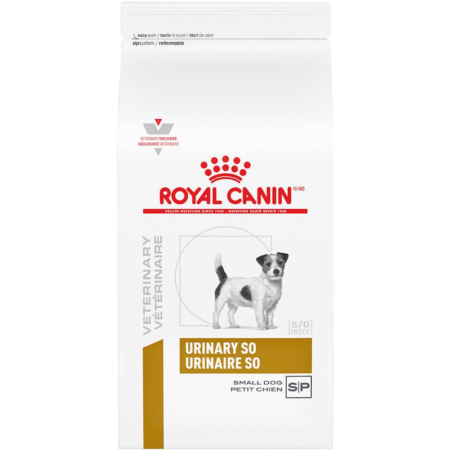 Corbeille pour chat Royal Canin Veterinary Diet Croquettes dog urinay so  small dog - 8kg