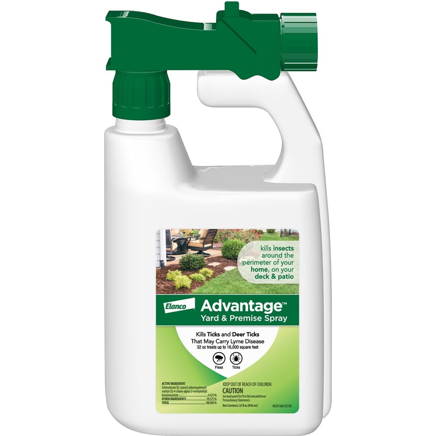 Advantage Yard Premise Spray Stops Fleas Ticks in Dogs Cats