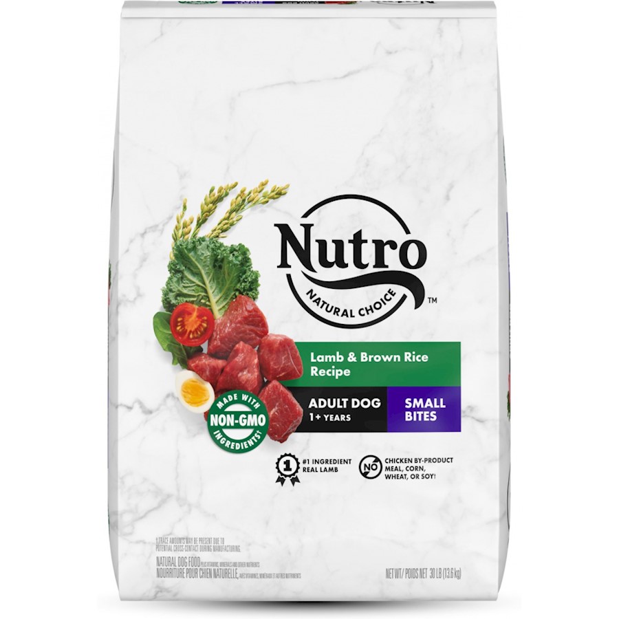 Buy Nutro Wholesome Essentials Small Bites Adult Pasture Fed Lamb Rice Dry Dog Food Online PetCareRx