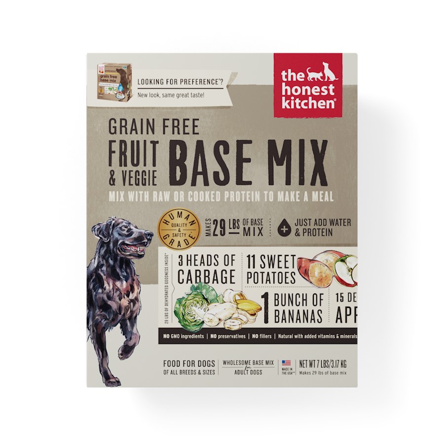 The Honest Kitchen Grain Free Fruit & Veggie Recipe Dog Food Base Mix
