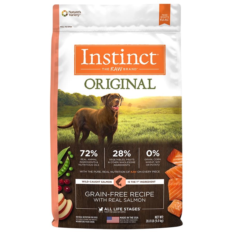 Instinct Original Grain Free Recipe with Real Salmon Natural Dry Dog Food
