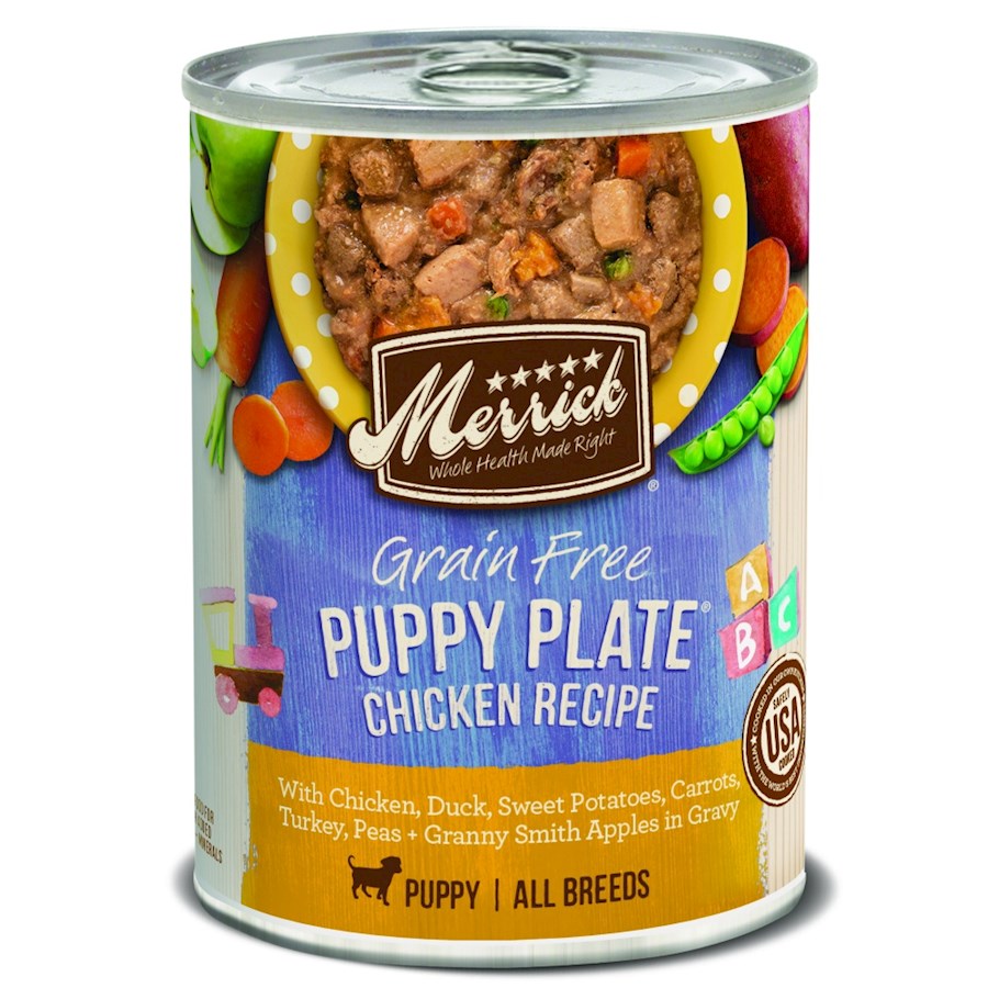 Buy Merrick Grain Free Puppy Plate Canned Dog Food Online PetCareRx