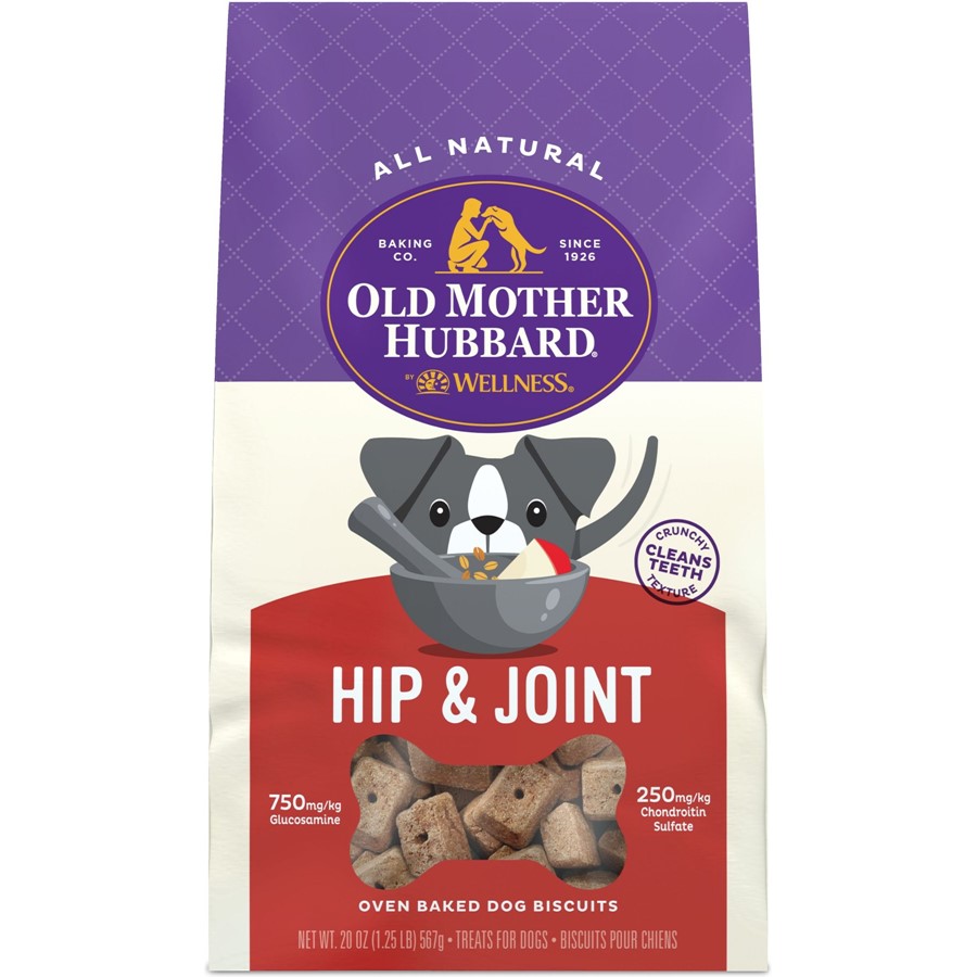 Old Mother Hubbard Mothers Solutions Crunchy Natural Hip and Joint Recipe Biscuits Dog Treats