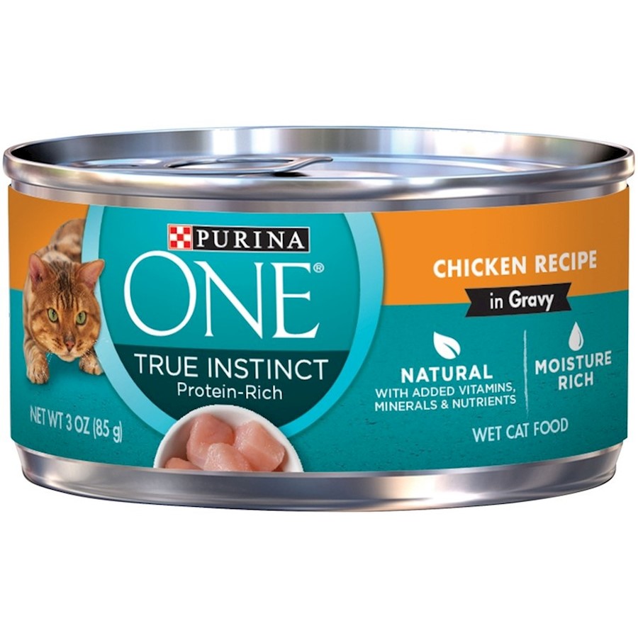 Buy Purina ONE Chicken Cuts in Gravy Canned Cat Food Online