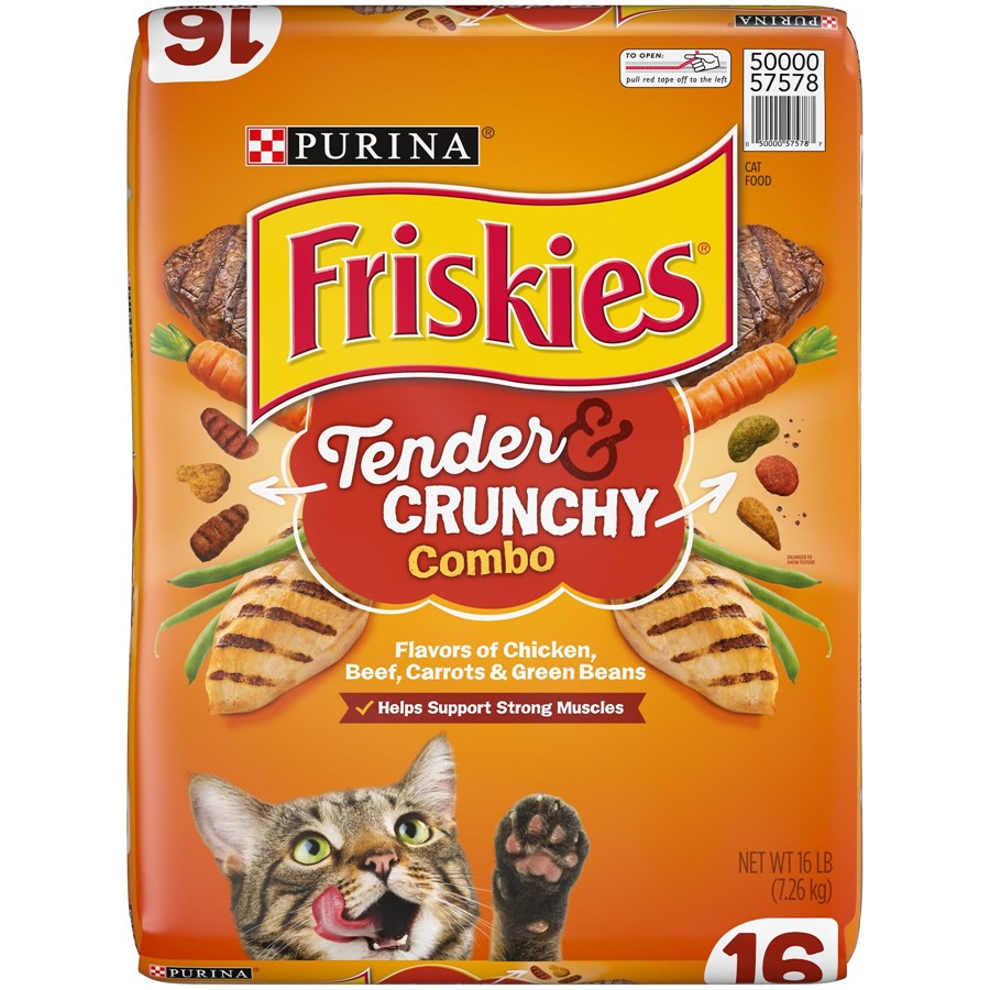 Buy Friskies Tender and Crunchy Combo Dry Cat Food Online PetCareRx