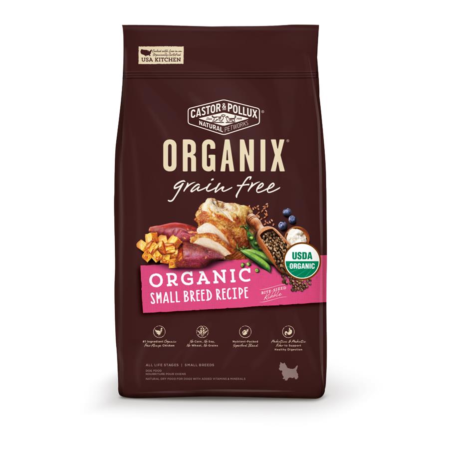 Castor and Pollux Organix Grain Free Organic Small Breed Dry Dog Food Castor and Pollux Organix Grain Free Organic Small Breed Dry Dog Food