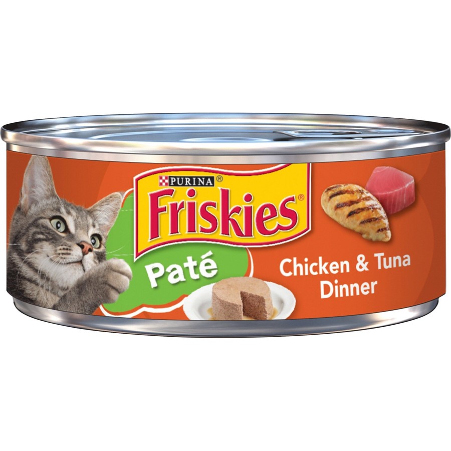 Friskies Pate Chicken And Tuna Dinner In Sauce Canned Cat Food
