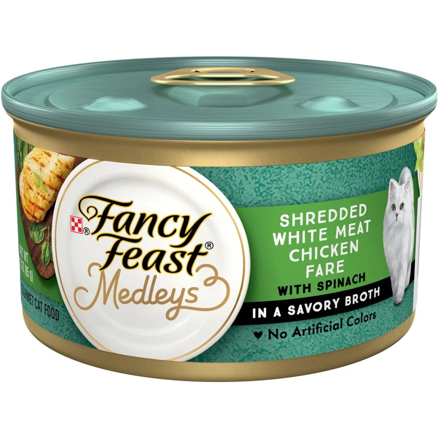 Fancy Feast Elegant Medleys Shredded Tuna Canned Cat Food