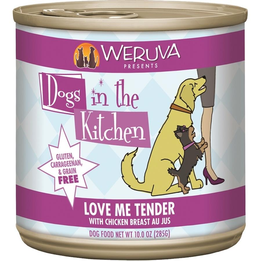 Weruva Dogs in the Kitchen Love Me Tender Grain Free Chicken Breast Canned Dog Food Weruva Dogs in the Kitchen Love Me Tender Grain Free Chicken Breast Canned Dog Food