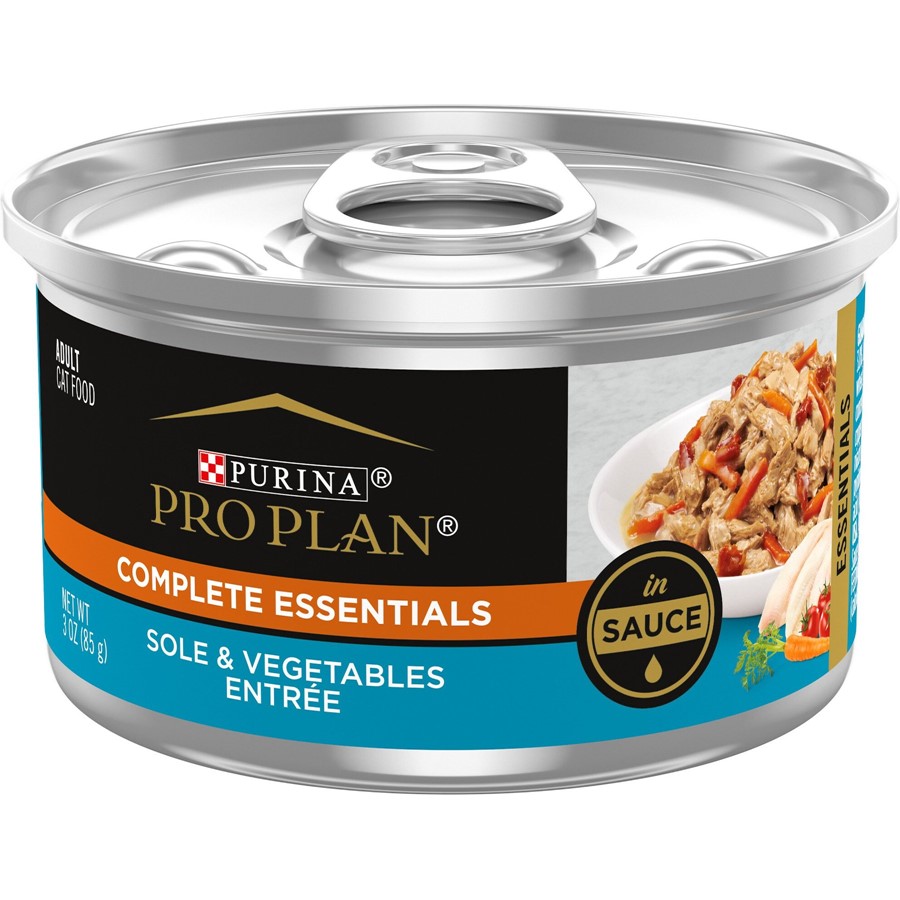 Purina Pro Plan Savor Adult Sole & Vegetables in Sauce Entree Canned Cat Food