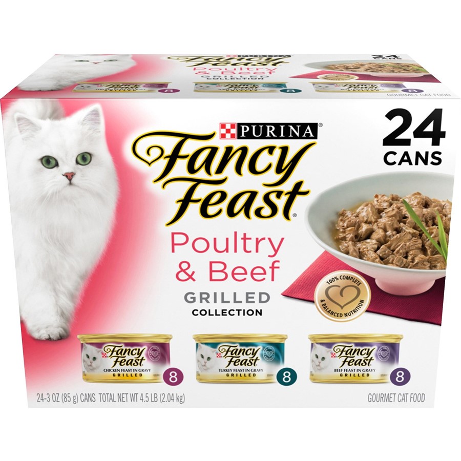 fancy feast beef feast in gravy