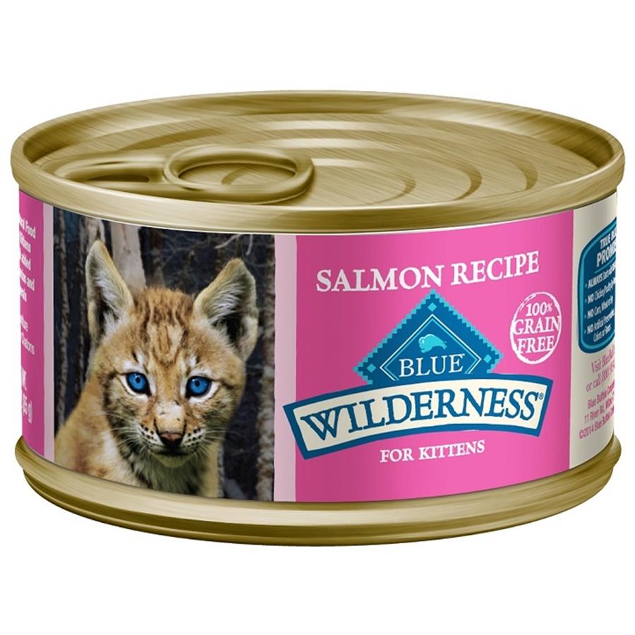 Buy Blue Buffalo Wilderness Kitten Salmon Recipe Canned Cat Food