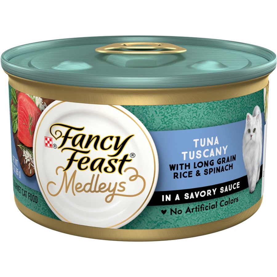 Fancy Feast Elegant Medleys Tuna Tuscany Canned Cat Food Fancy Feast Elegant Medleys Tuna Tuscany Canned Cat Food