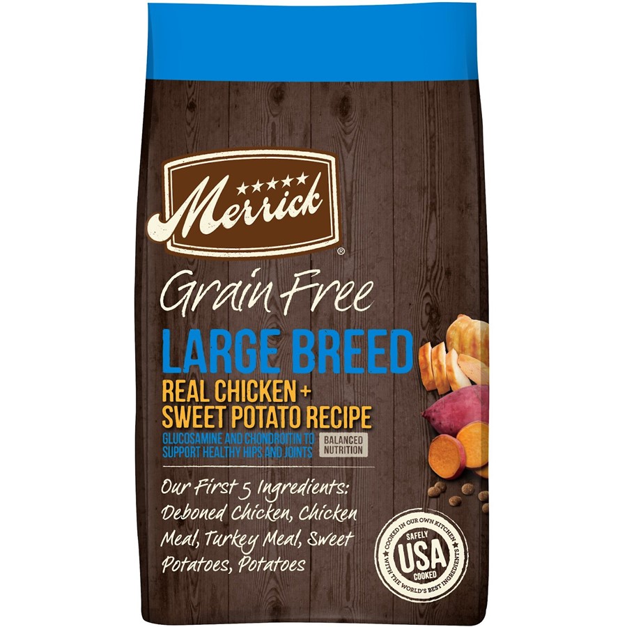 Buy Merrick Grain Free Large Breed Real Chicken and Sweet Potato