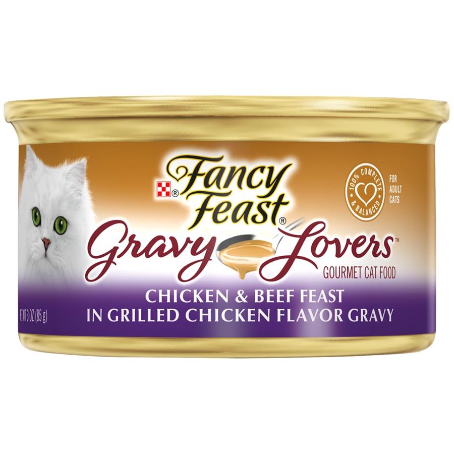 Buy Fancy Feast Gravy Lovers Chicken Beef Feast In Gravy Canned