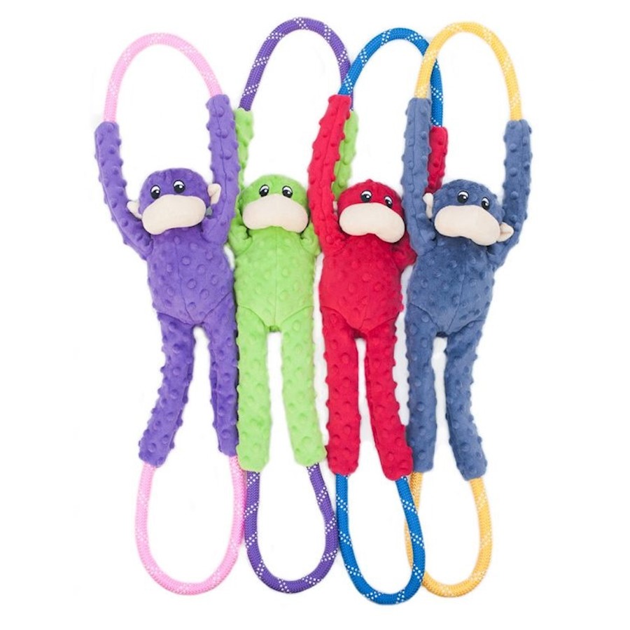 ZippyPaws Monkey RopeTugz Plush Dog Toy ZippyPaws Monkey RopeTugz Plush Dog Toy