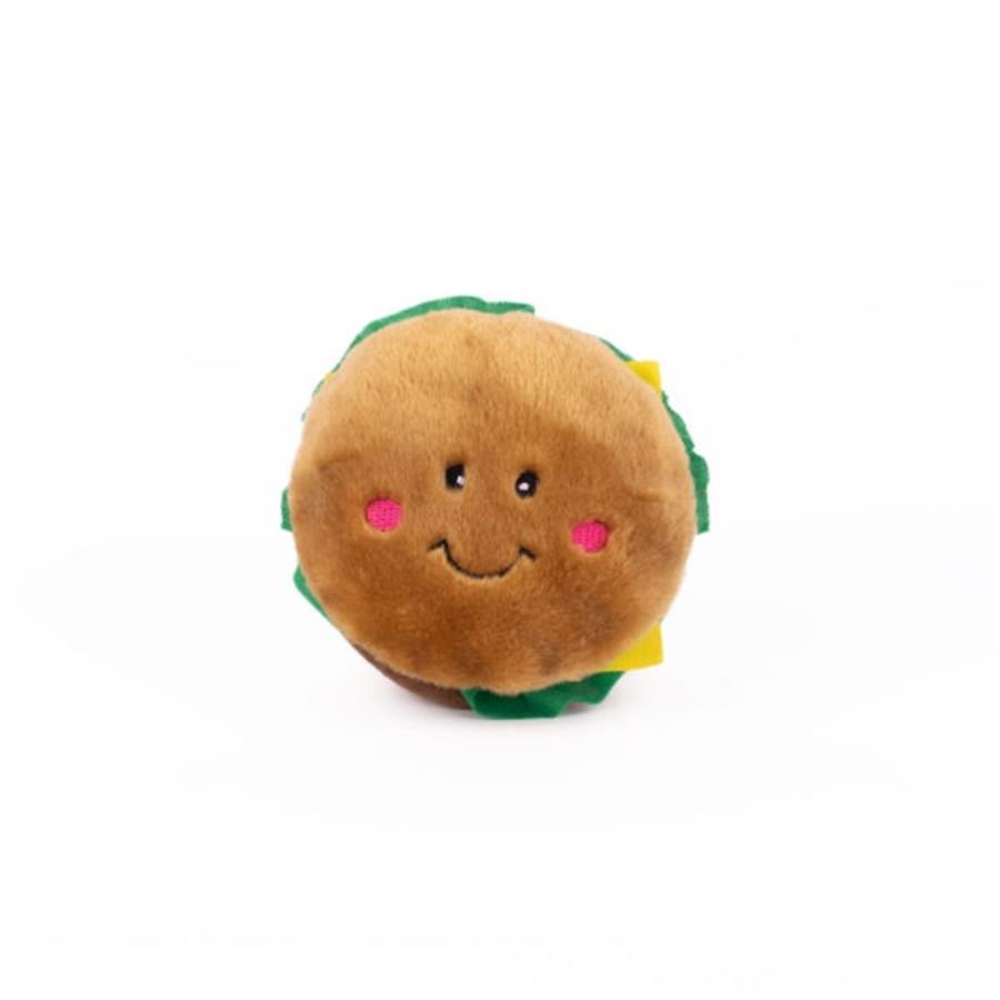 ZippyPaws NomNomz Plush Hamburger Dog Toy ZippyPaws NomNomz Plush Hamburger Dog Toy