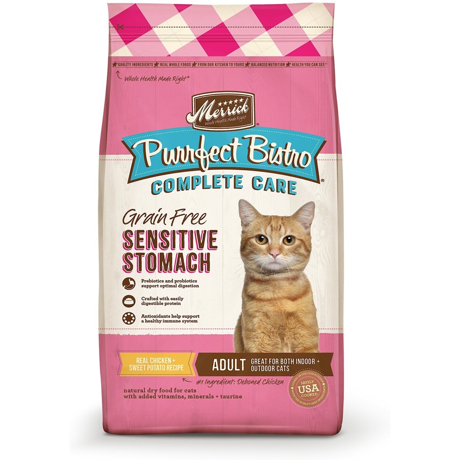 Buy Merrick Purrfect Bistro Grain Free Complete Care Sensitive