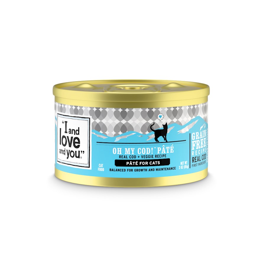 I and Love and You Oh My Cod Grain Free Recipe Canned Cat Food