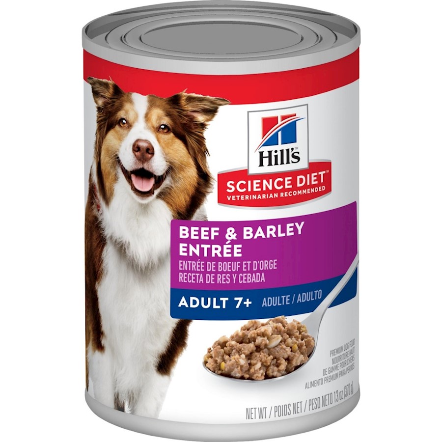 Buy Hill's Science Diet Adult 7+ Gourmet Beef & Barley Entree