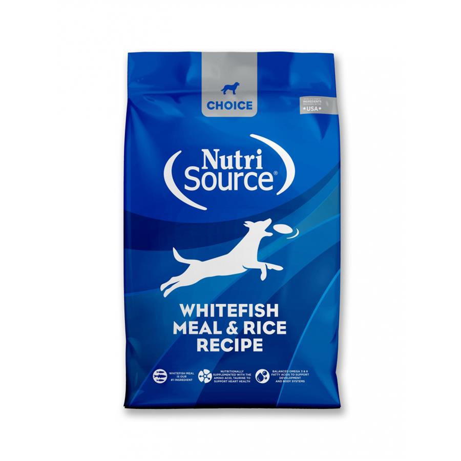 NutriSource® Choice Whitefish Meal & Rice Recipe Dry Dog Food