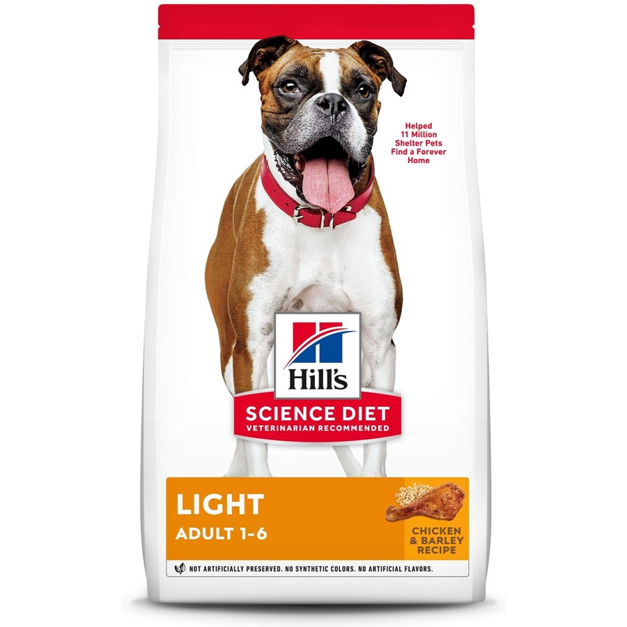 Buy Hill s Science Diet Adult Light with Chicken Meal Barley Dry