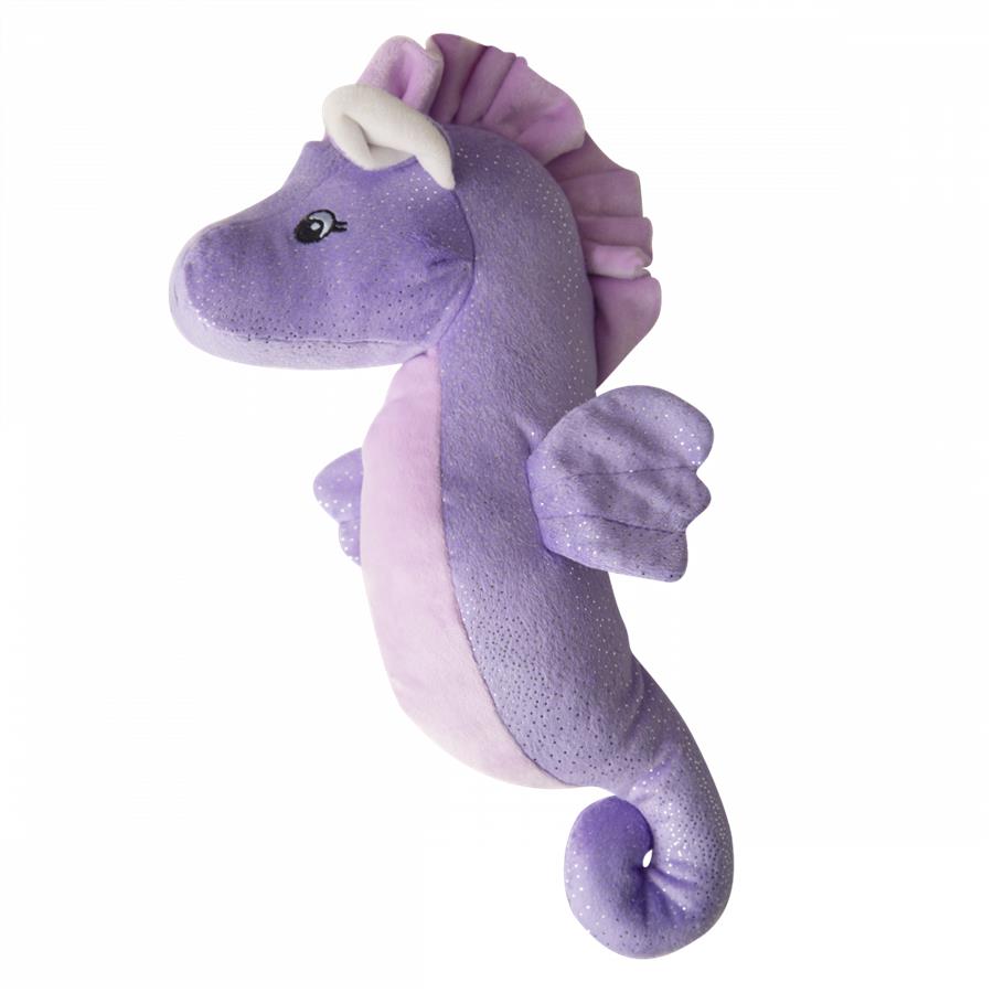 Snugarooz Shelly the Sea Horse Plush Dog Toy Snugarooz Shelly the Sea Horse Plush Dog Toy