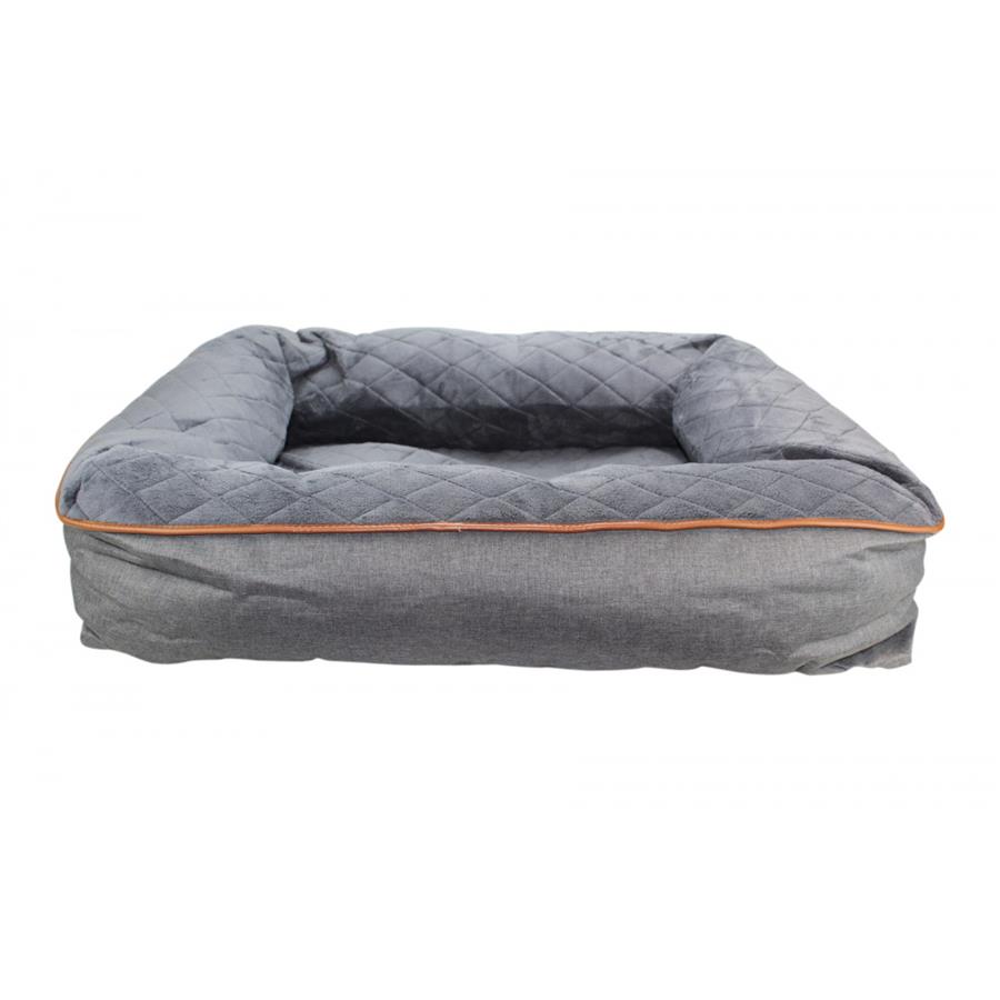 BeOneBreed Snuggle Bed Dark Gray Orthopedic Bed for Dogs & Cats BeOneBreed Snuggle Bed Dark Gray Orthopedic Bed for Dogs & Cats