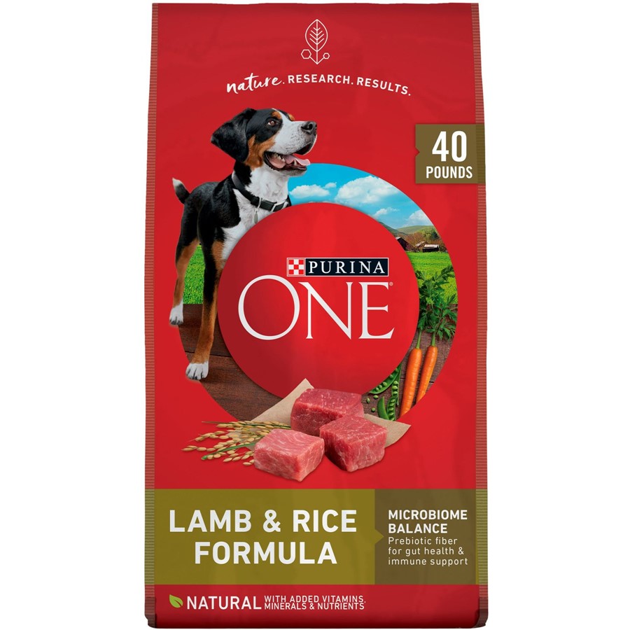 Buy Purina ONE SmartBlend Lamb Rice Dry Dog Food Online PetCareRx