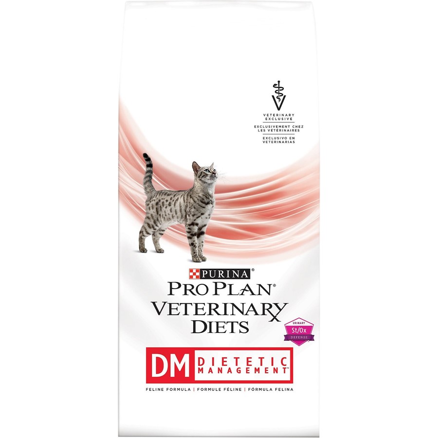 Purina Pro Plan Veterinary Diets DM Dietetic Management Feline Formula Dry Cat Food