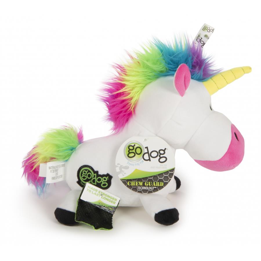 Buy Go Dog Unicorns with Chew Guard Technology Durable Plush Dog