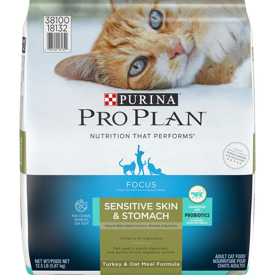 Purina pro plan sensitive skin and stomach cat best sale