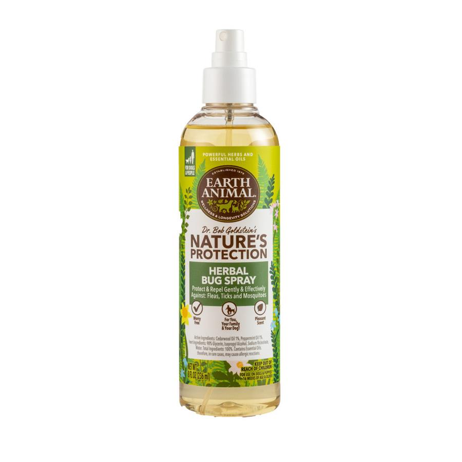 Earth Animal Nature's Protection Flea & Tick Prevention Herbal Bug Spray for Dogs & People