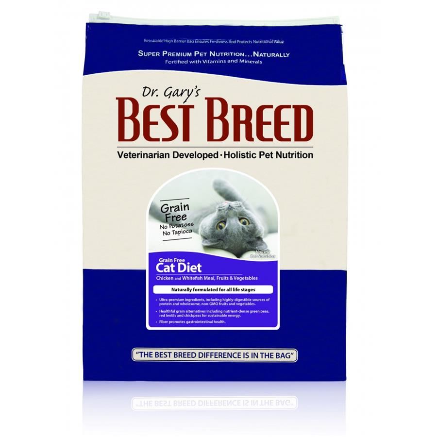 Buy Dr. Gary s Best Breed Grain Free All Life Stages Dry Cat Food