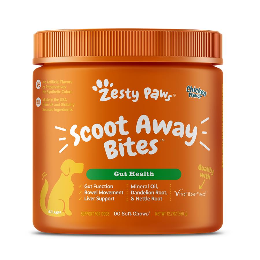 Buy Zesty Paws Scoot Away Soft Chews for Dogs Online | PetCareRx
