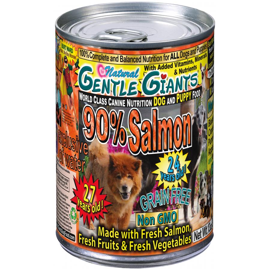 Buy Gentle Giants Non GMO Grain Free Salmon Dog And Puppy Can Food