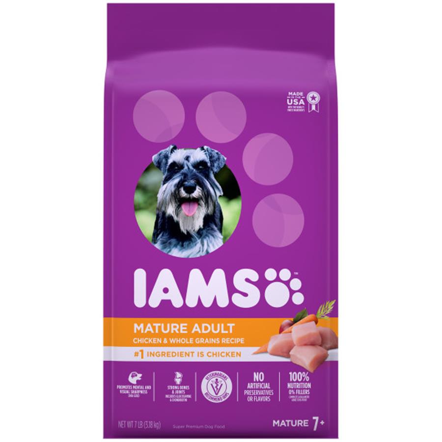 Buy IAMS Mature Adult for Senior Dogs with Real Chicken Dry Dog - Main Image