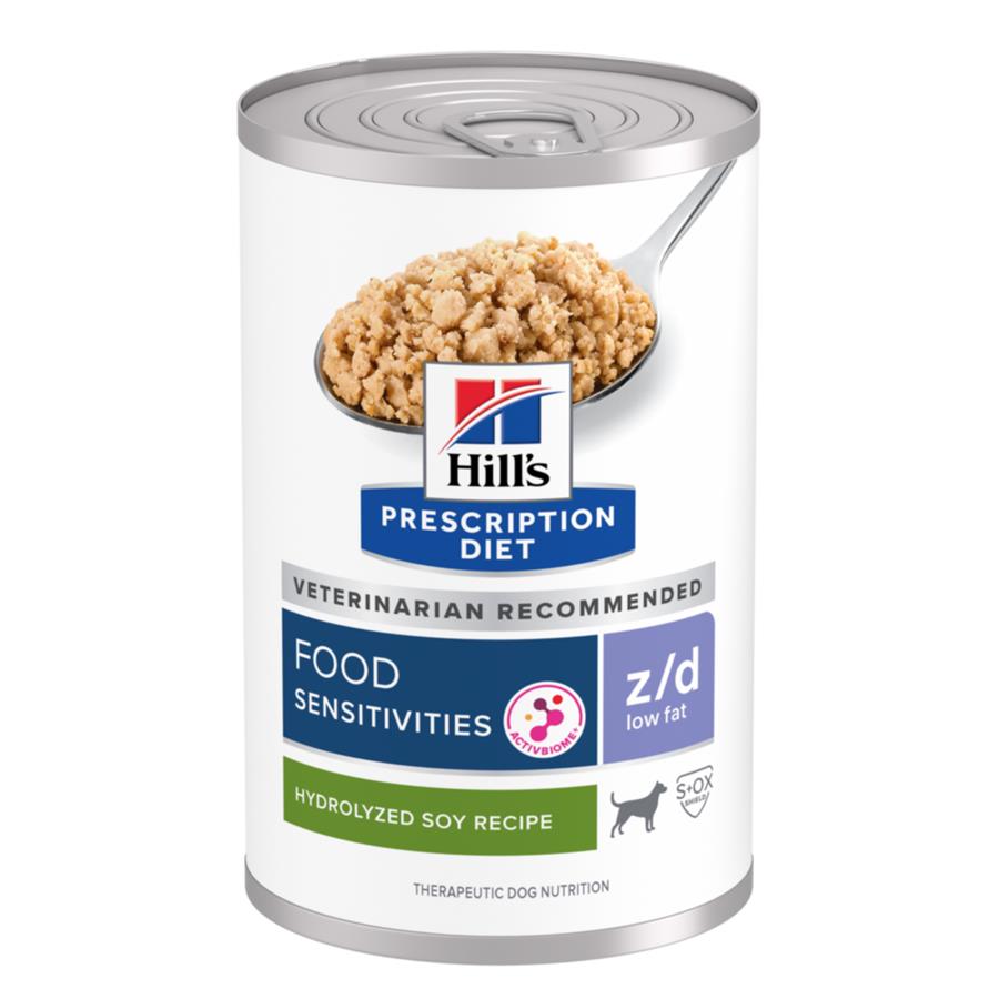Hill's Prescription Diet z/d Low Fat Hydrolyzed Soy Recipe Canned