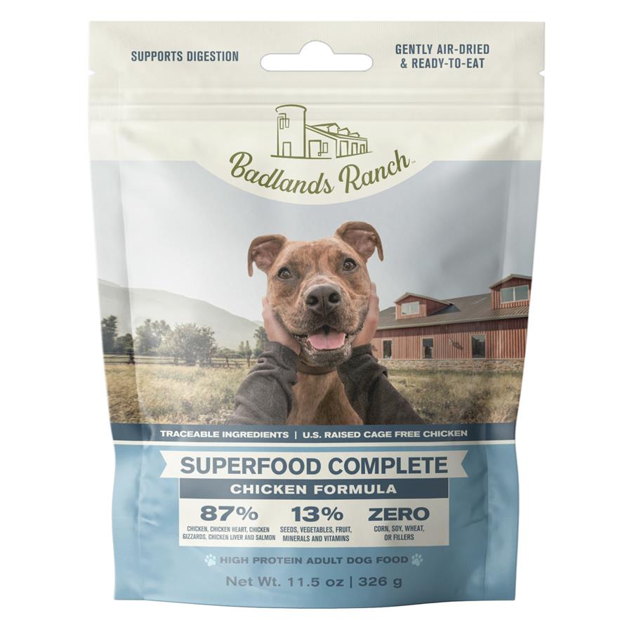 Badlands Ranch Superfood Complete Chicken Formula Dog Food